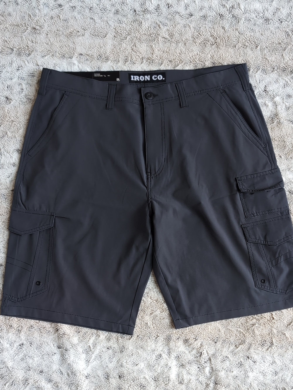 Iron Co. Hybrid Stretch Performance Cargo Shorts